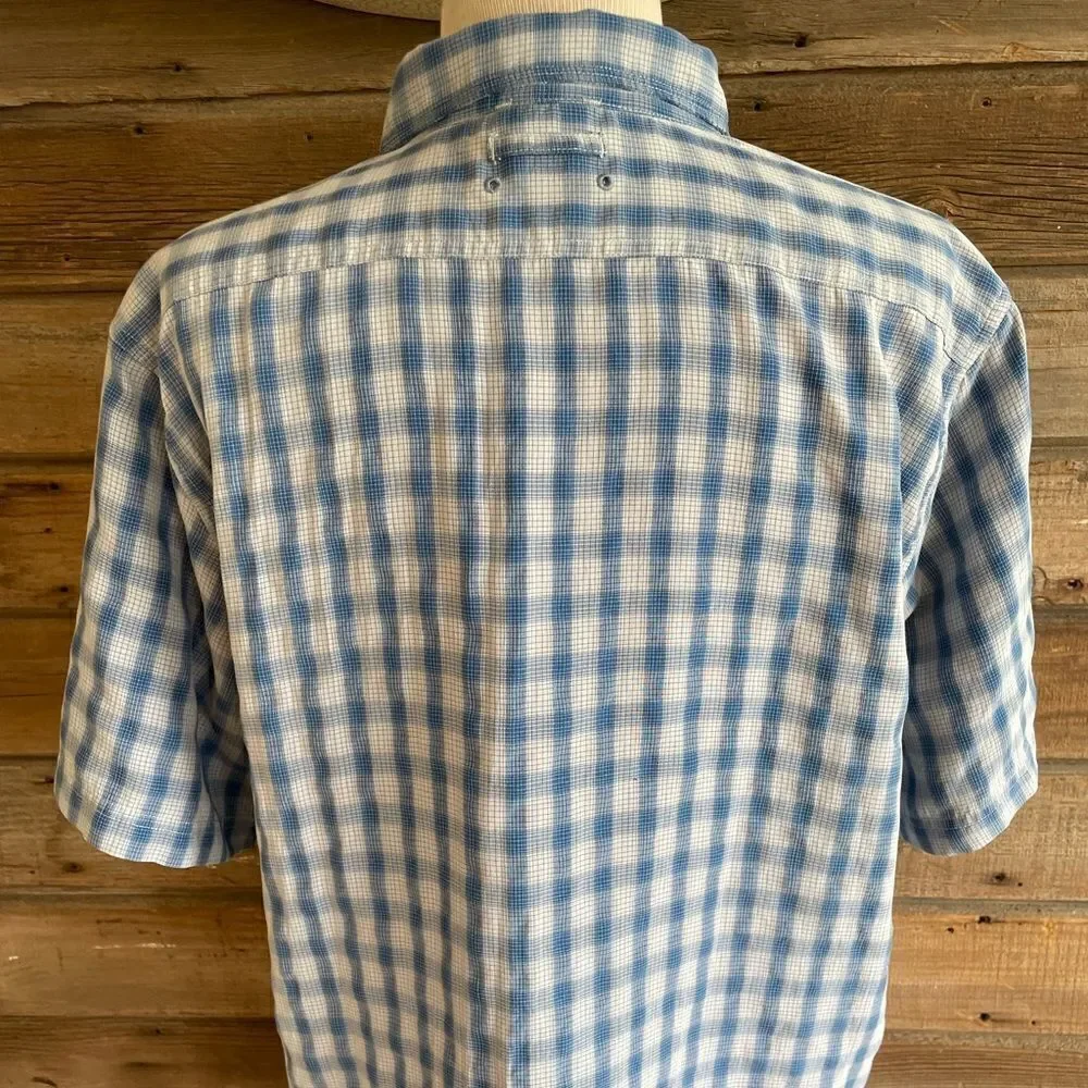 North Face Button Down Shirt Size L EUC
